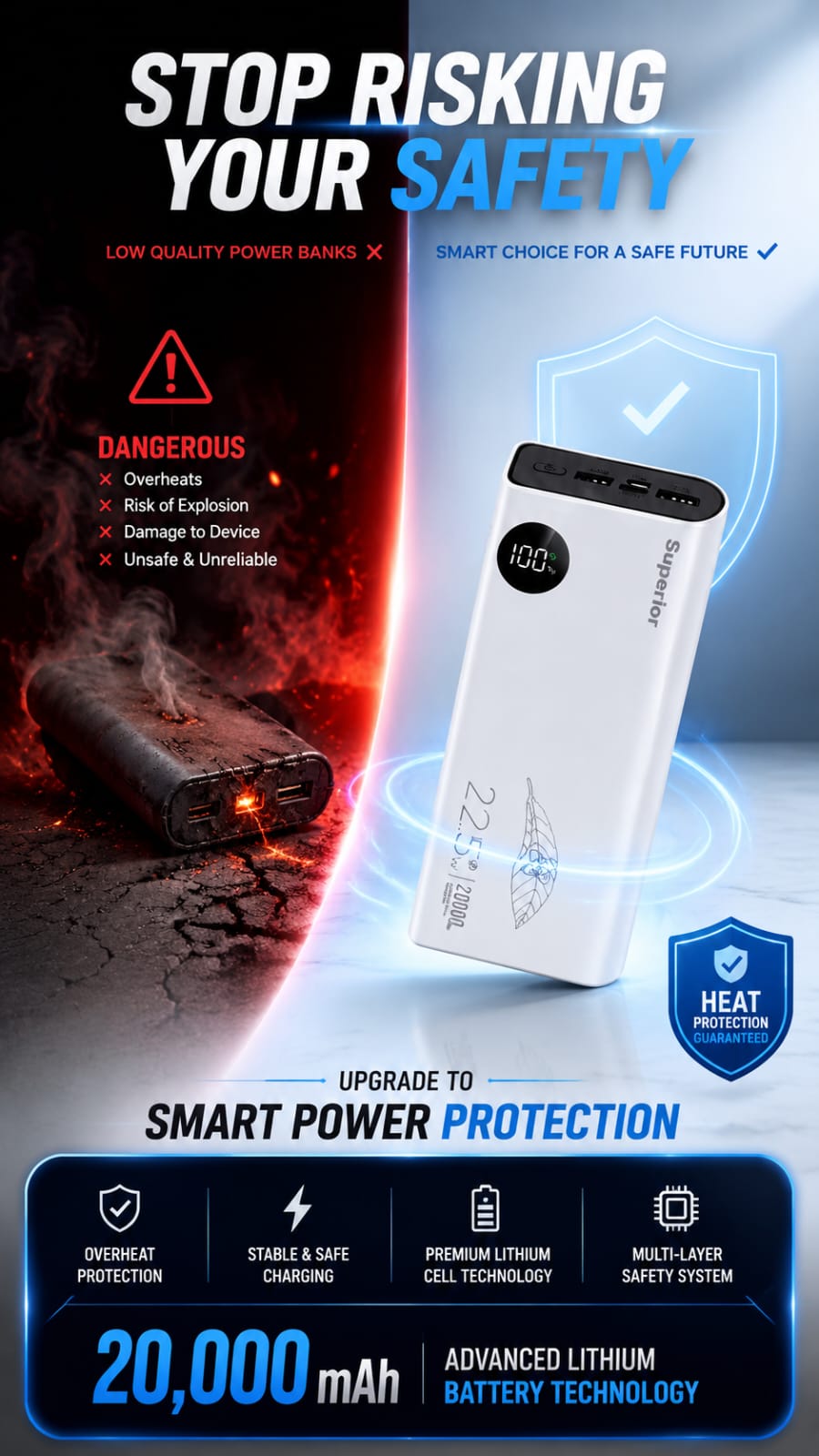 Fast Charge Power Bank