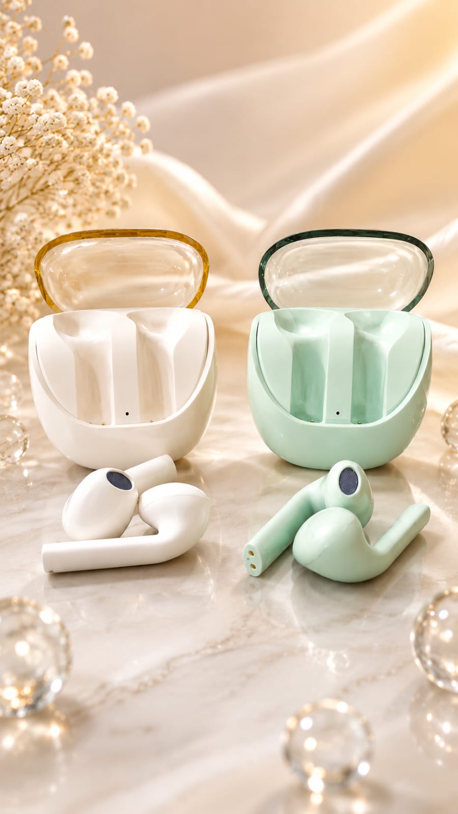 E19 Luxury Pods™ – Wireless Bluetooth Earbuds